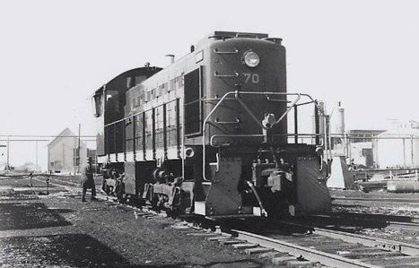 Locomotive at Wyandotte Southern